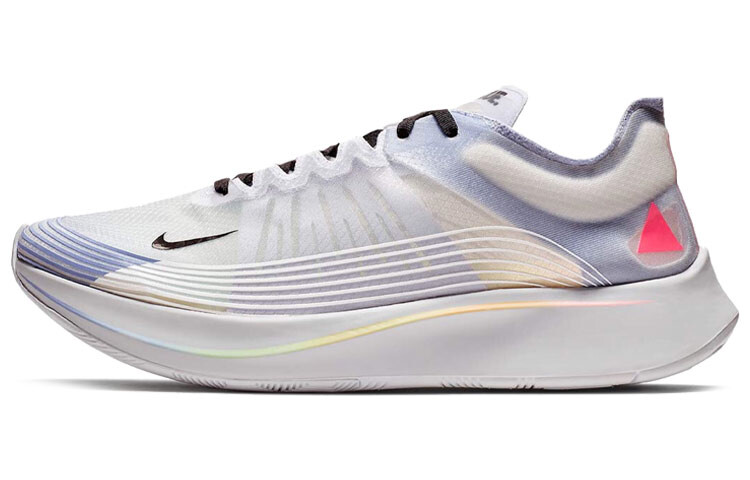 

Кроссовки унисекс Nike Zoom Fly 1 Белый/Черный/Бледно-фиолетовый