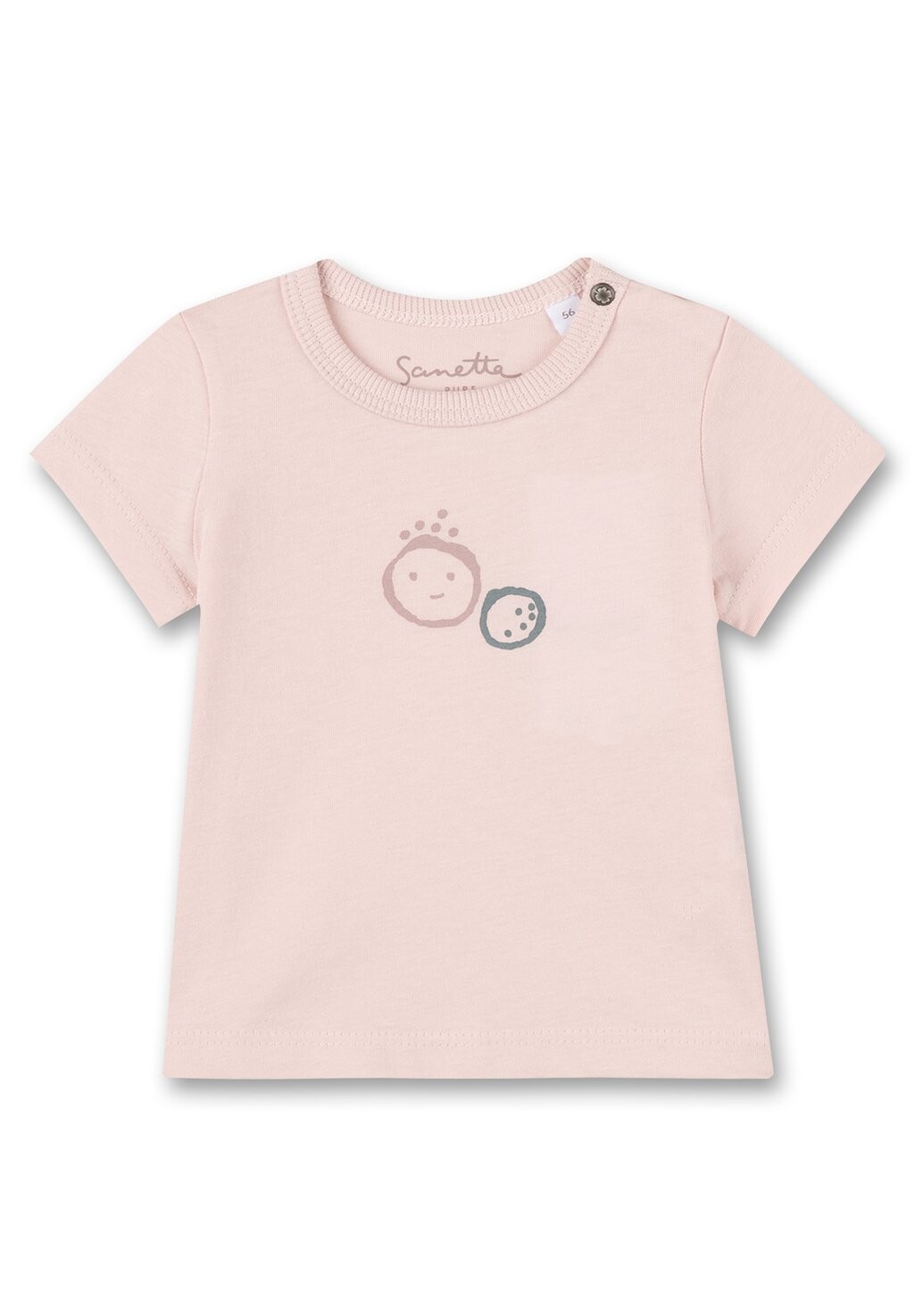 

Футболка с принтом Sanetta Pure, цвет rosa