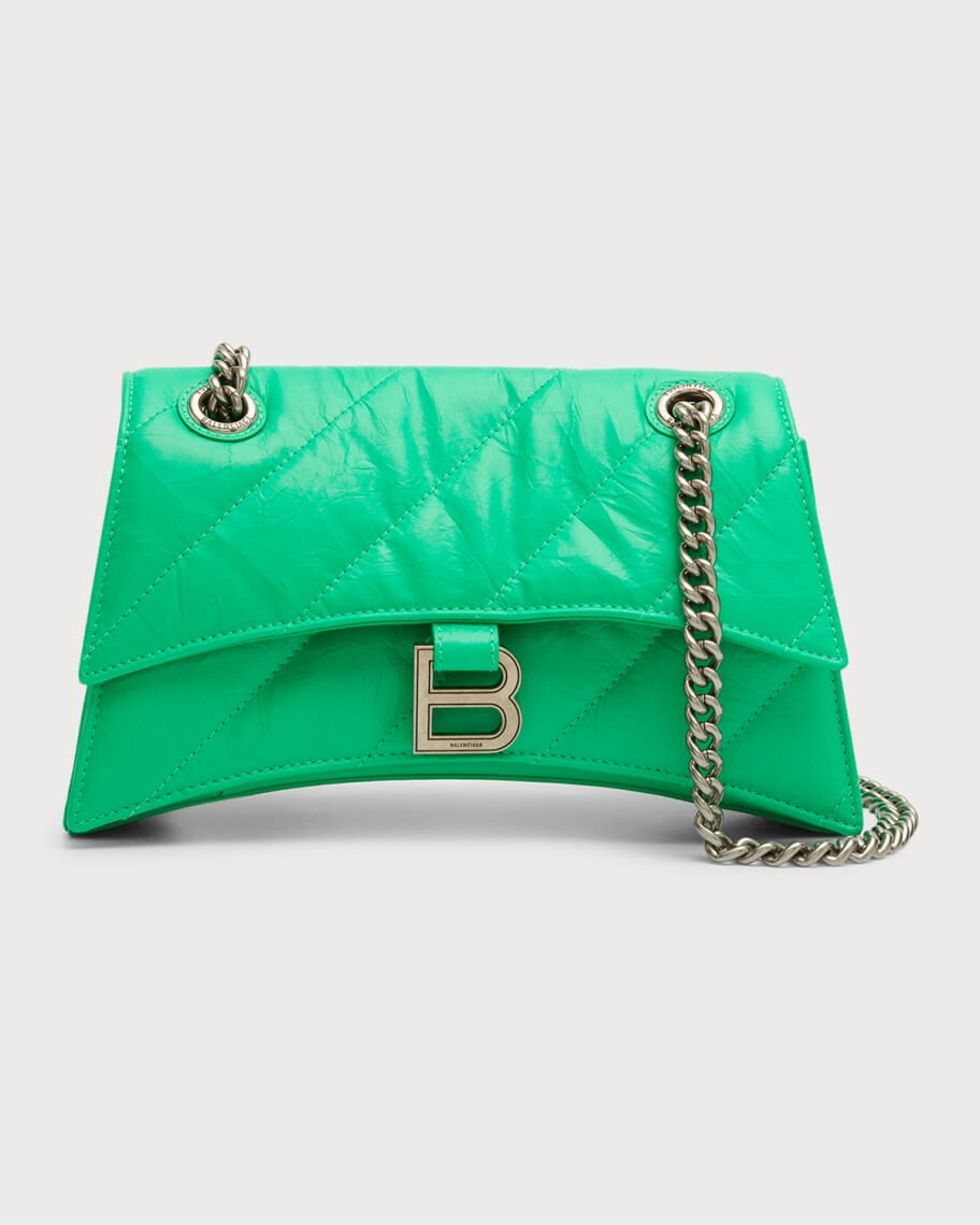

Маленькая стеганая сумка на плечо Crush с цепочкой Balenciaga