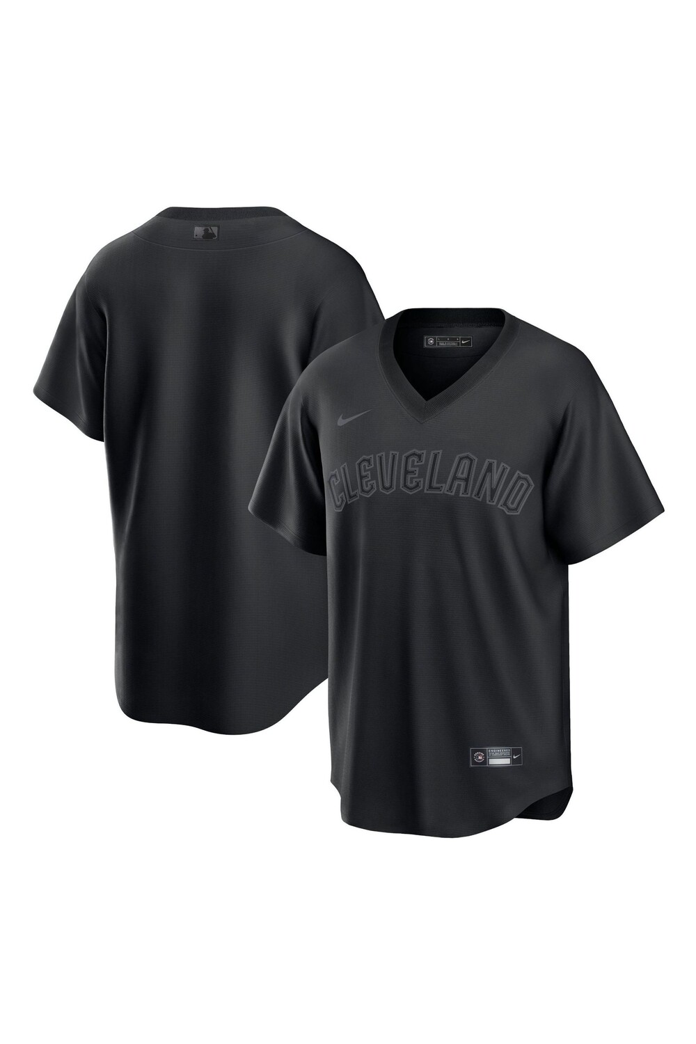

Джерси Fanatics Cleveland Guardians Triple Nike Nike, черный