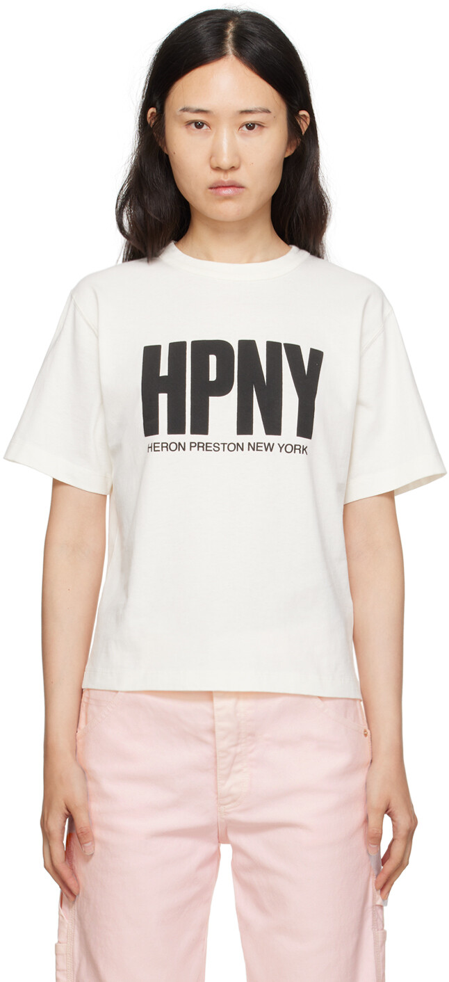 

Белая футболка Heron Preston HPNY, Белый