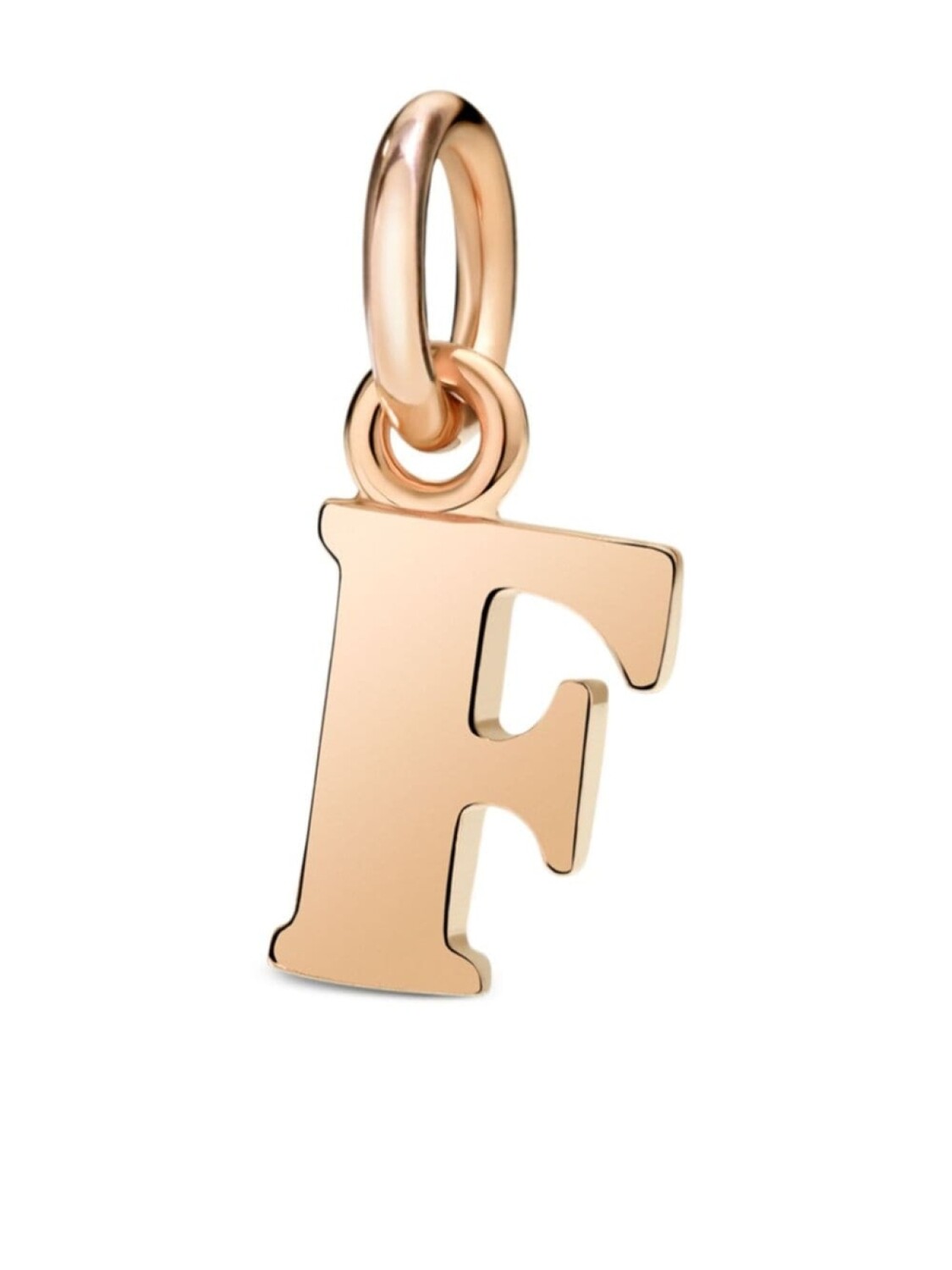 

Подвеска Letter F из розового золота Dodo, золотой