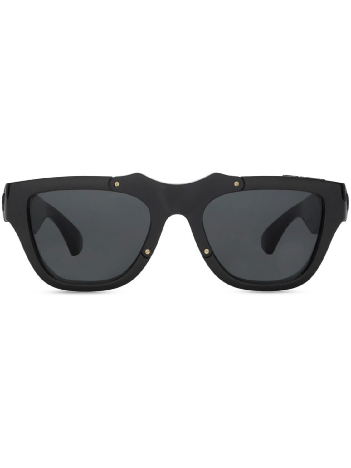

Burberry Eyewear солнцезащитные очки Shield, серый