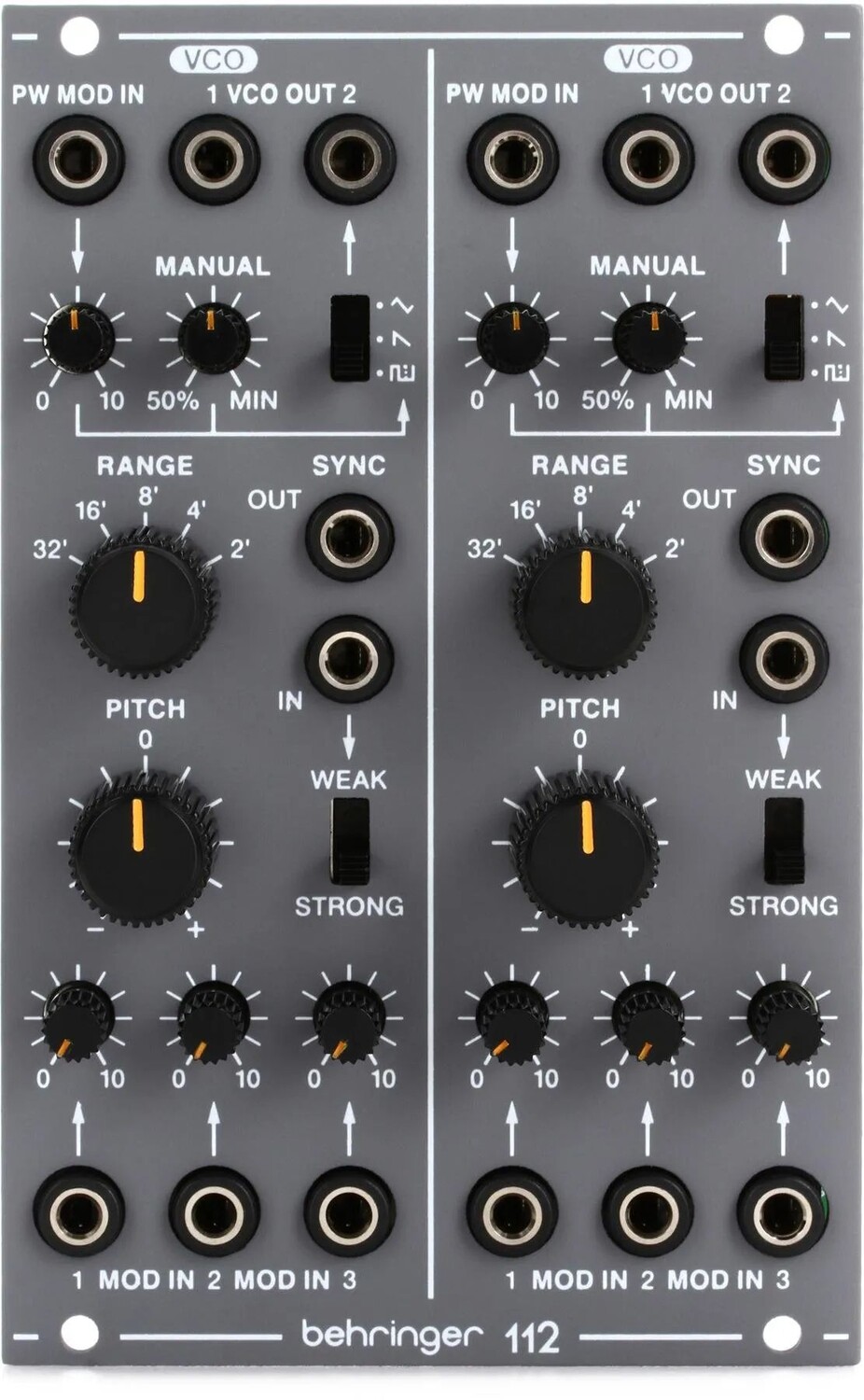 

Модуль Behringer 112 Dual VCO Eurorack