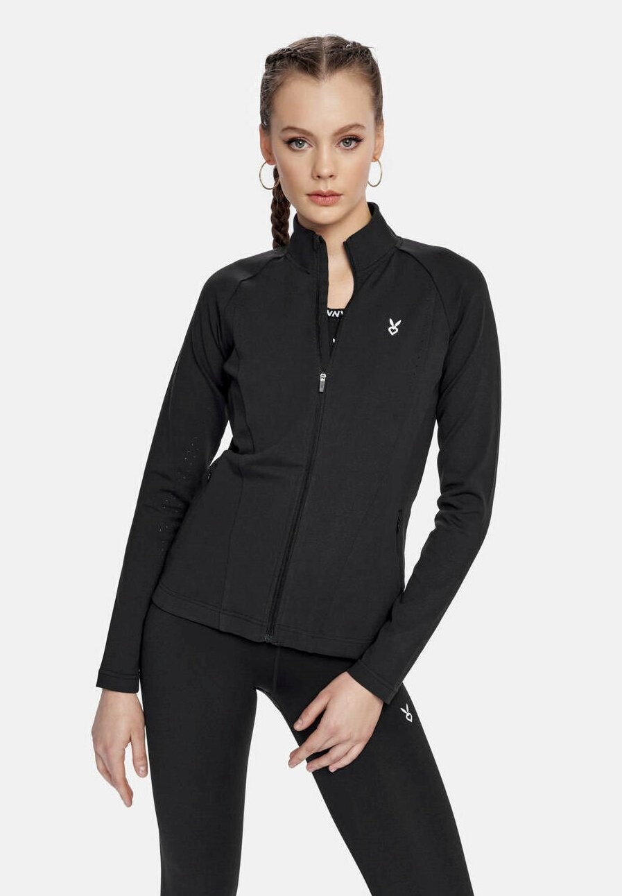 

Толстовка на молнии Cardio Bunny, черный