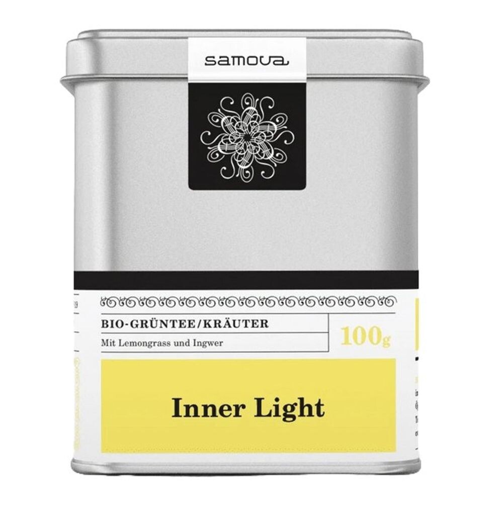 

Samova Inner Light, Чай зеленый/травяной, рассыпной в банке, 100 гр.