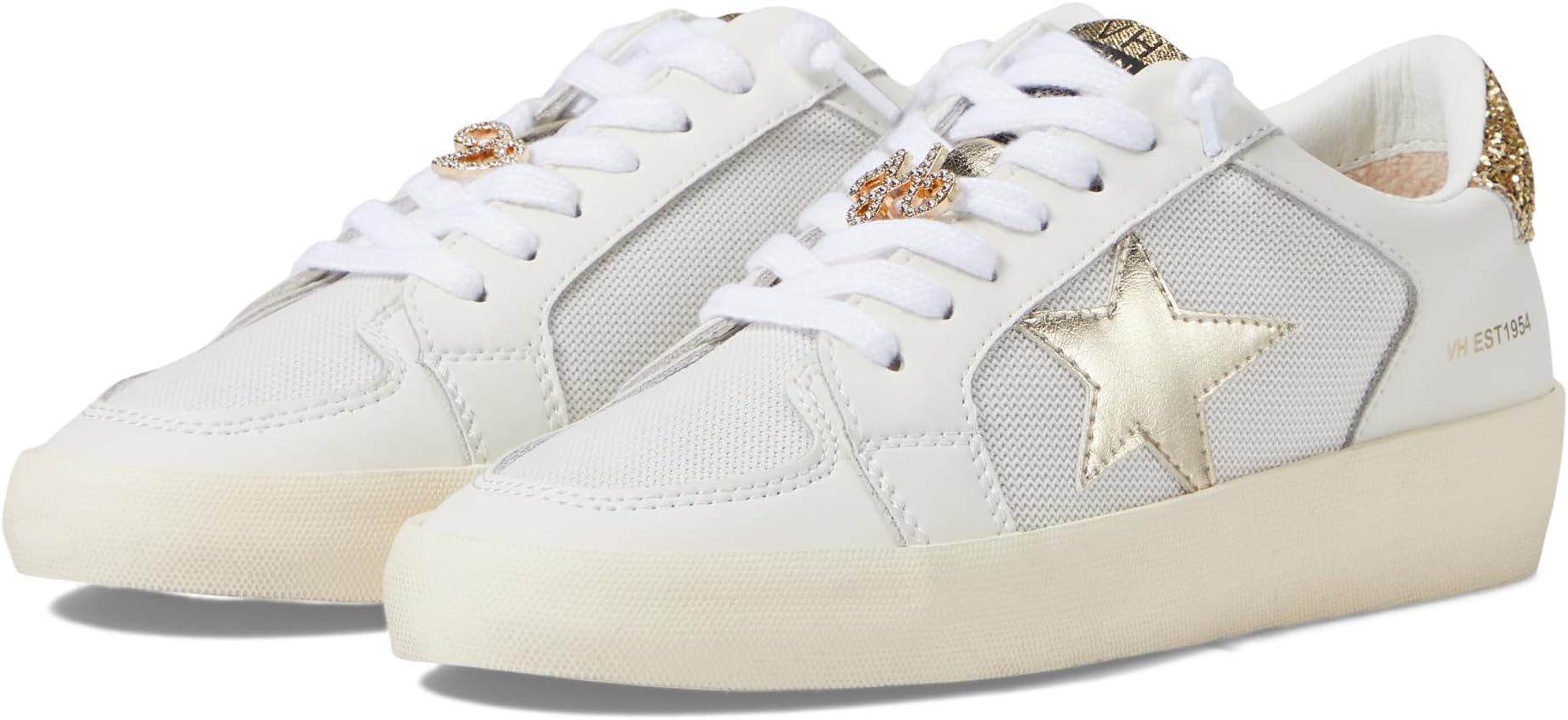 Кроссовки Reflex Vintage Havana, цвет White/Gold Mesh