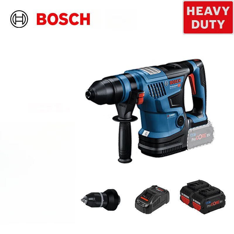 Перфоратор Bosch GBH18V-36 + два аккумулятора, зарядное устройство, патрон