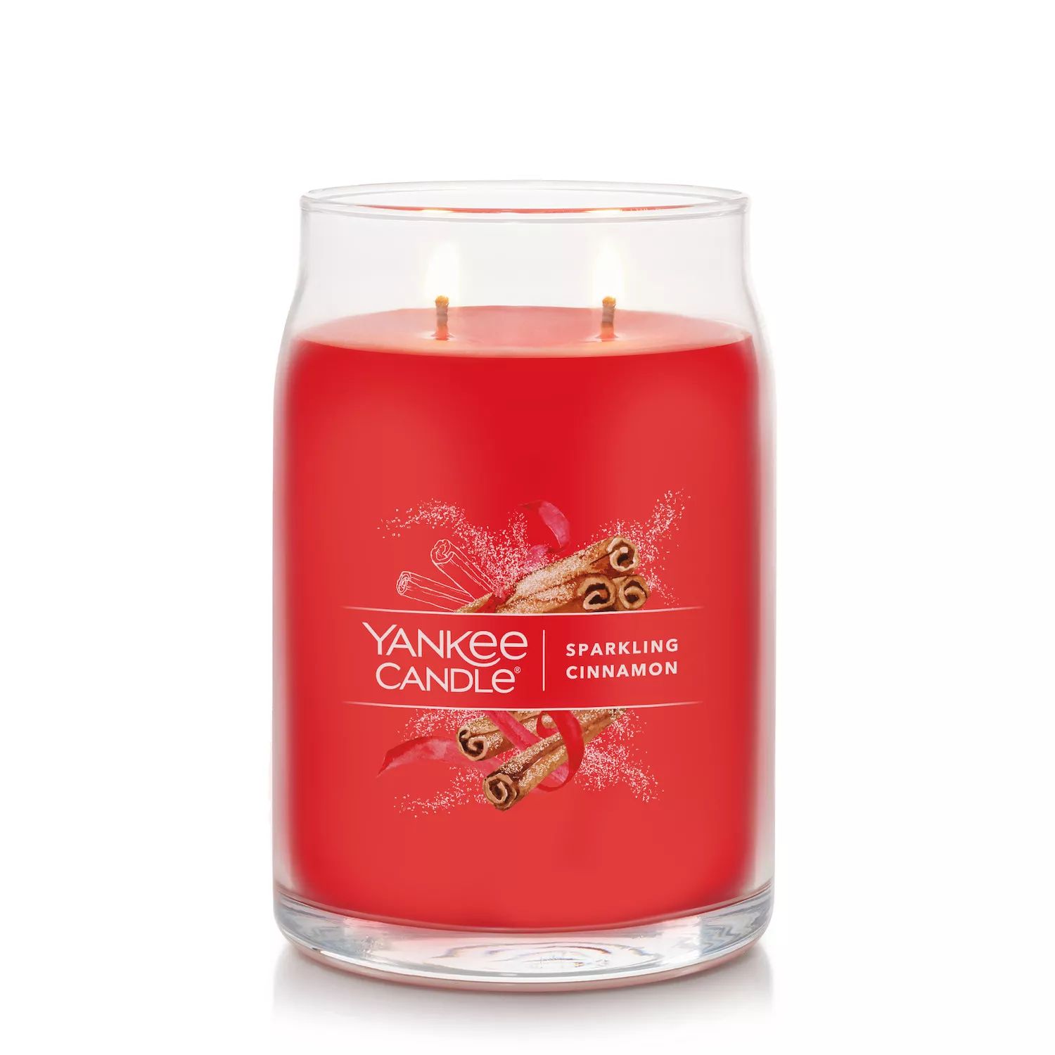 

Yankee Candle Sparkling Cinnamon Signature, большая банка для свечей