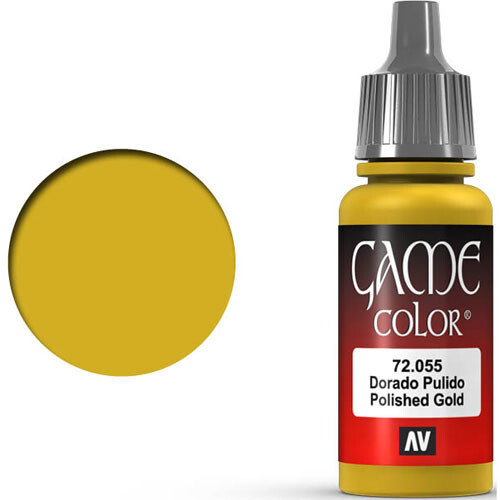 

Миниатюра Vallejo Vallejo Game Color: Polished Gold (17ml)