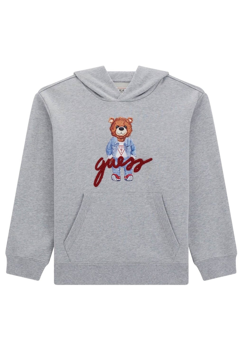 

Толстовка STICKEREI AUF DER VORDERSEITE Guess, цвет grau