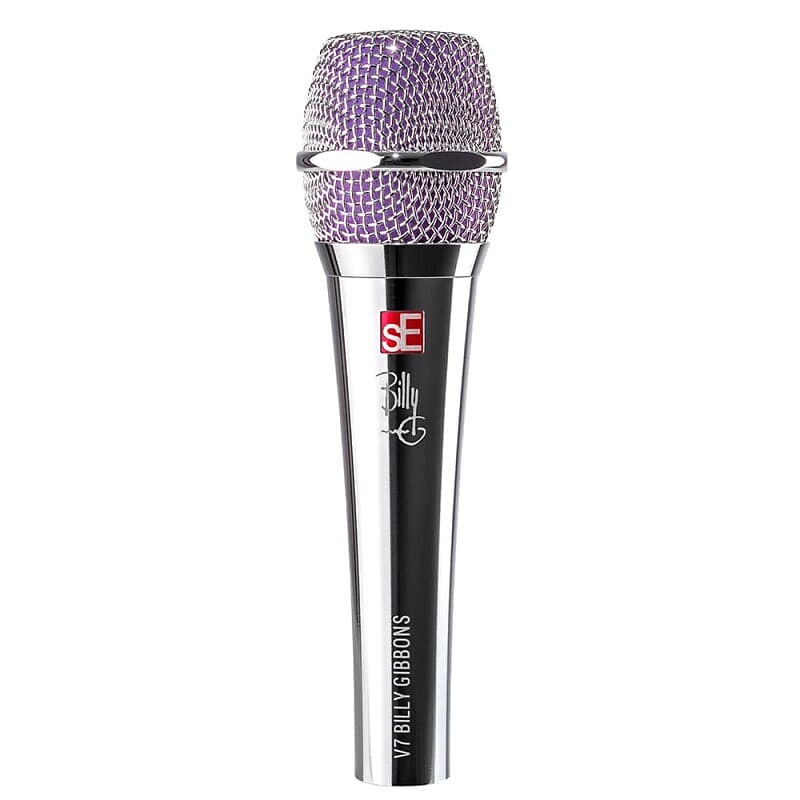 

Динамический микрофон sE Electronics V7-BFG Billy F. Gibbons Signature Handheld Supercardioid Dynamic Microphone