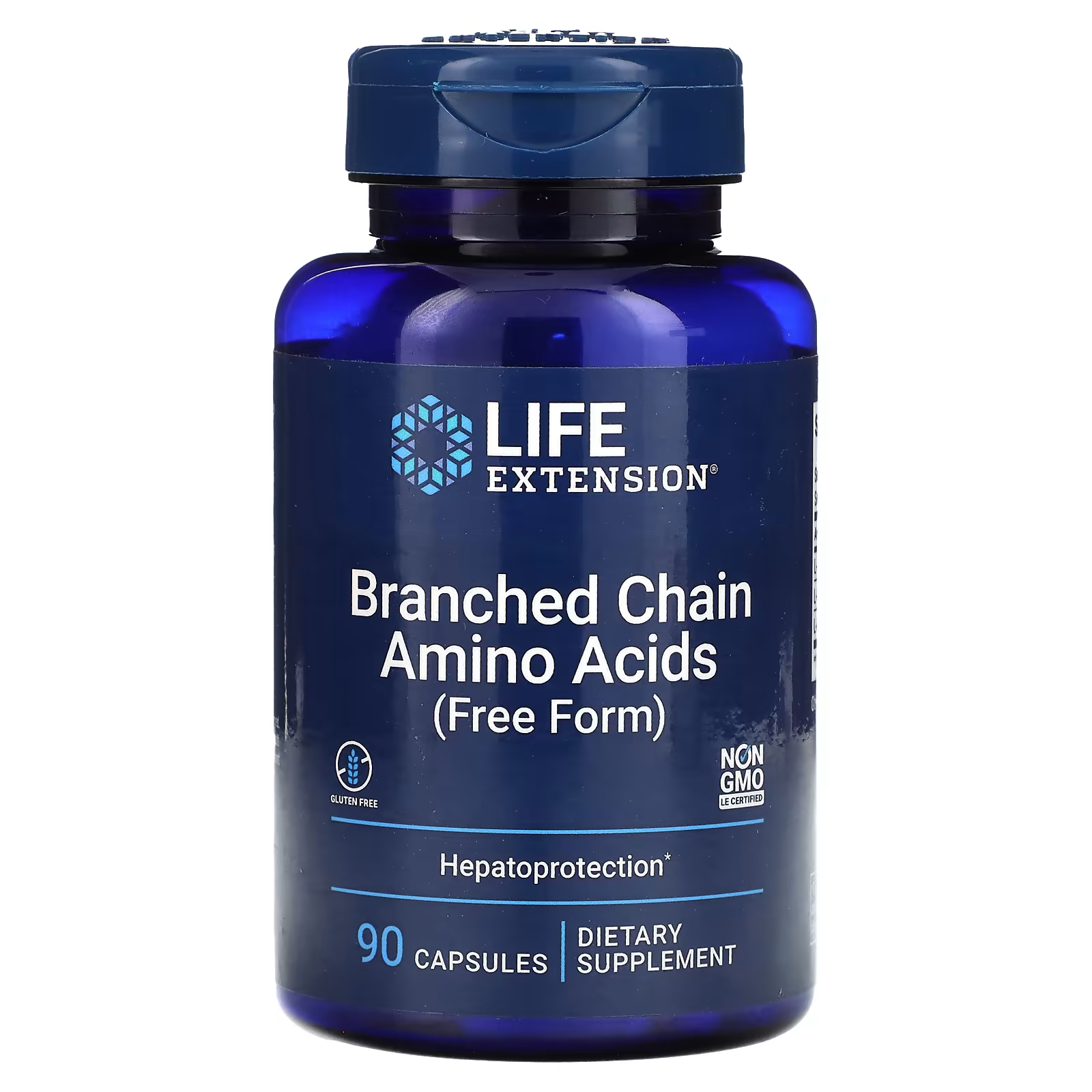 Life Extension Аминокислоты с разветвленной цепью в свободной форме, 90 капсул