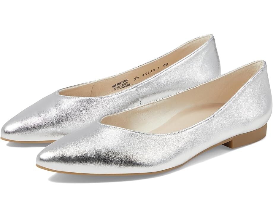 

Туфли на плоской подошве Paul Green Tia, цвет Alu Metallic Nappa