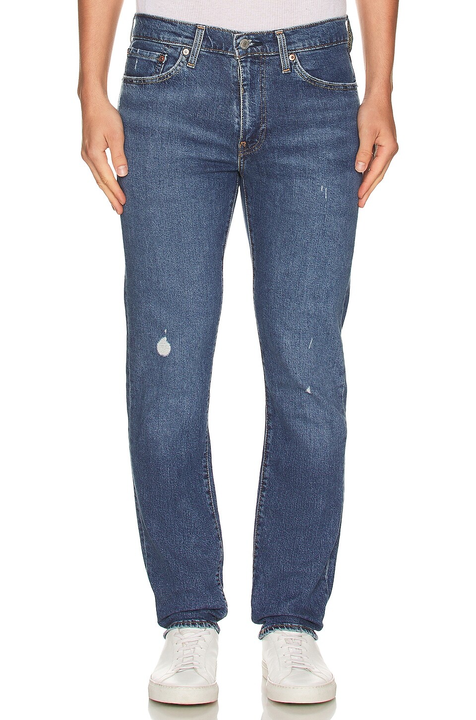 

Джинсы LEVI'S Slim 511 Destructed, цвет Dark Indigo