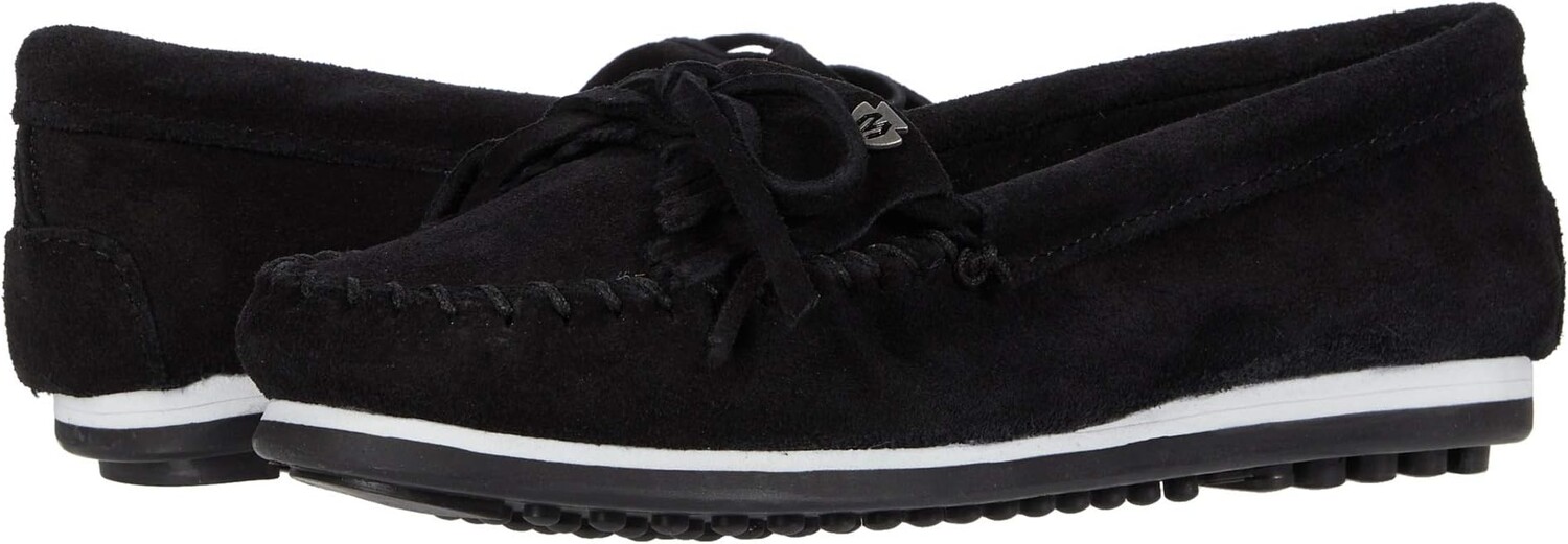 

Лоферы Kilty Plus Minnetonka, черная замша, Черный