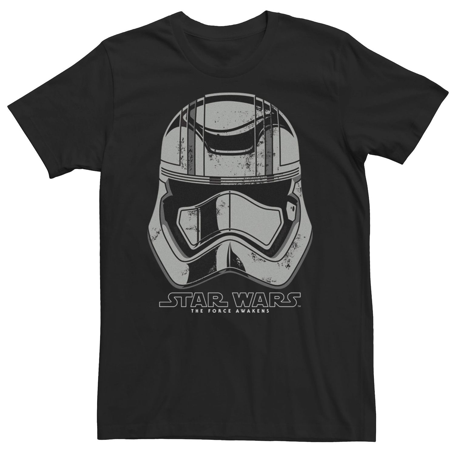 Мужская футболка со шлемом The Force Awakens Captain Phasma Star Wars star wars фигурка captain phasma