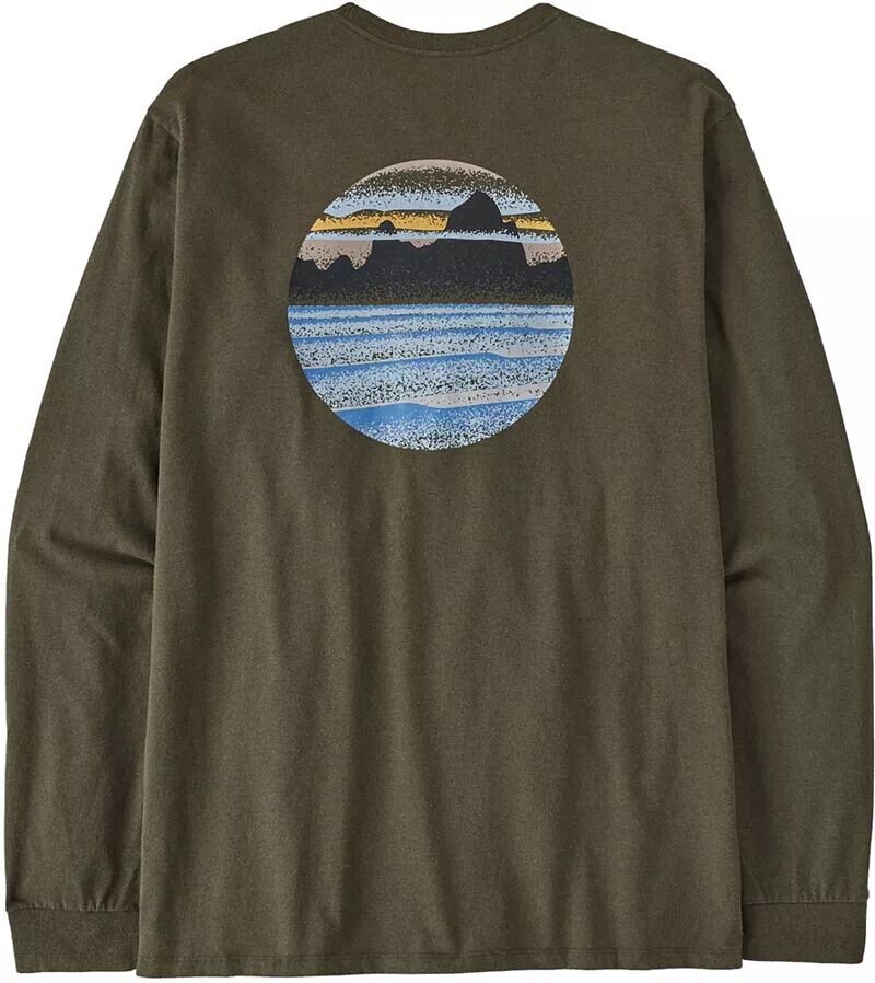 

Мужская футболка Patagonia Skyline Stencil Responsibili