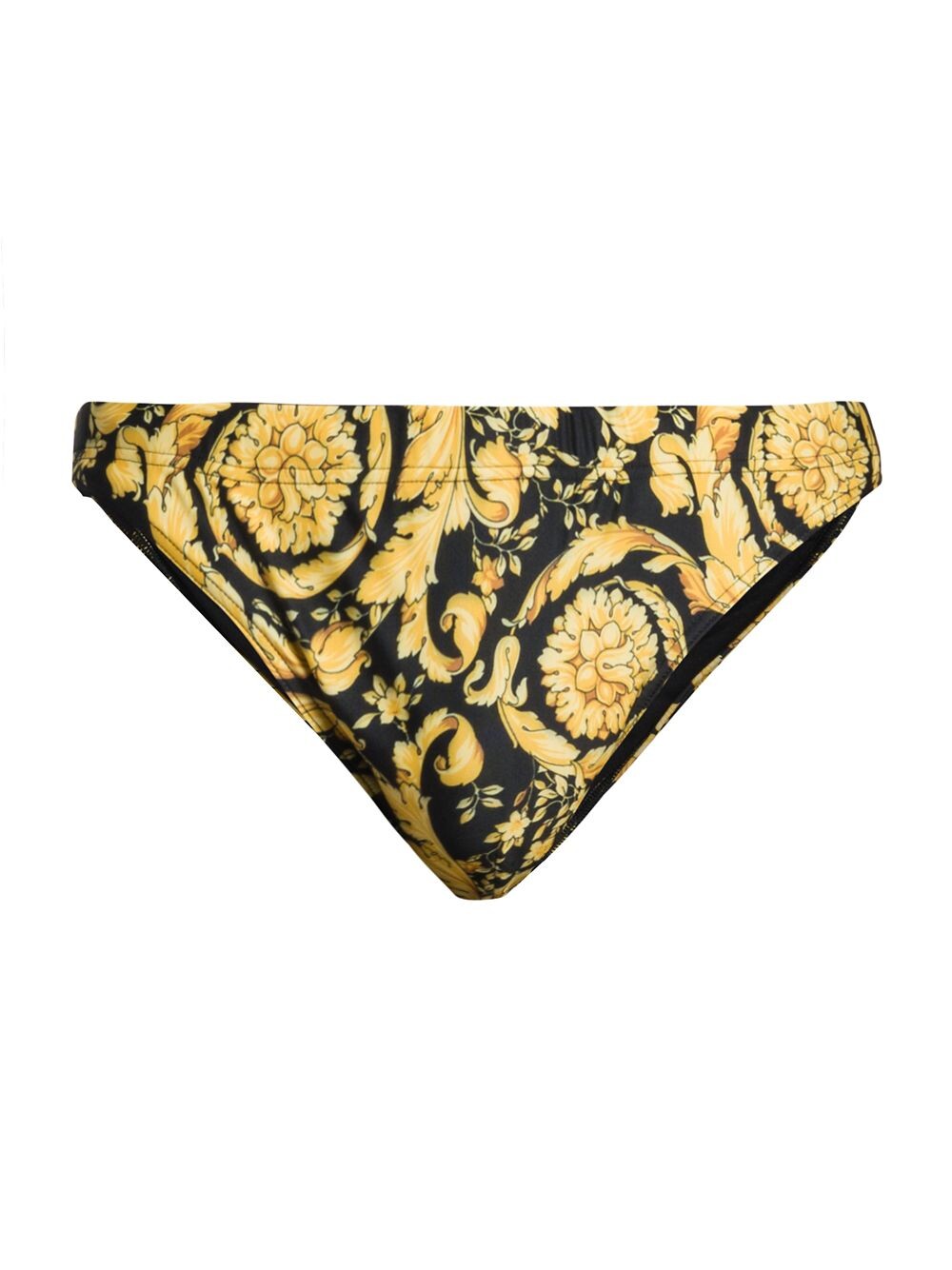 

Плавки с принтом Baroque Versace, золотой