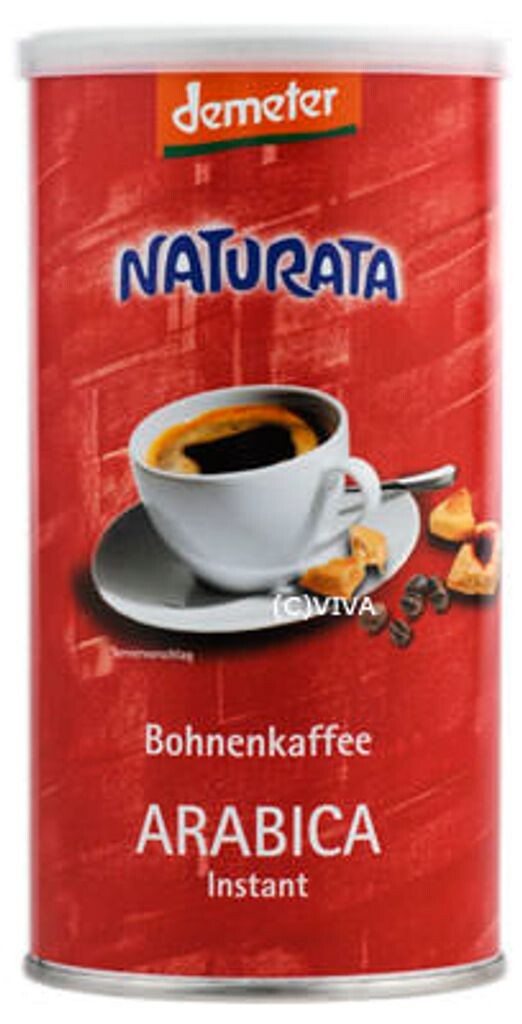 

Кофе Naturata Arabica в зернах растворимый, лиофилизированный Demeter 100г