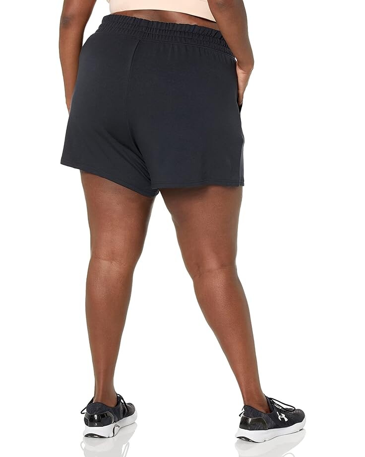 

Шорты Under Armour Rival Terry Shorts, черный/белый