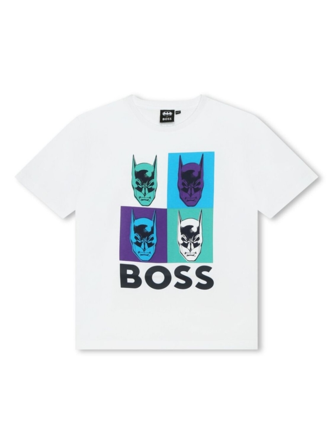 

BOSS Kidswear graphic-print cotton T-shirt, белый