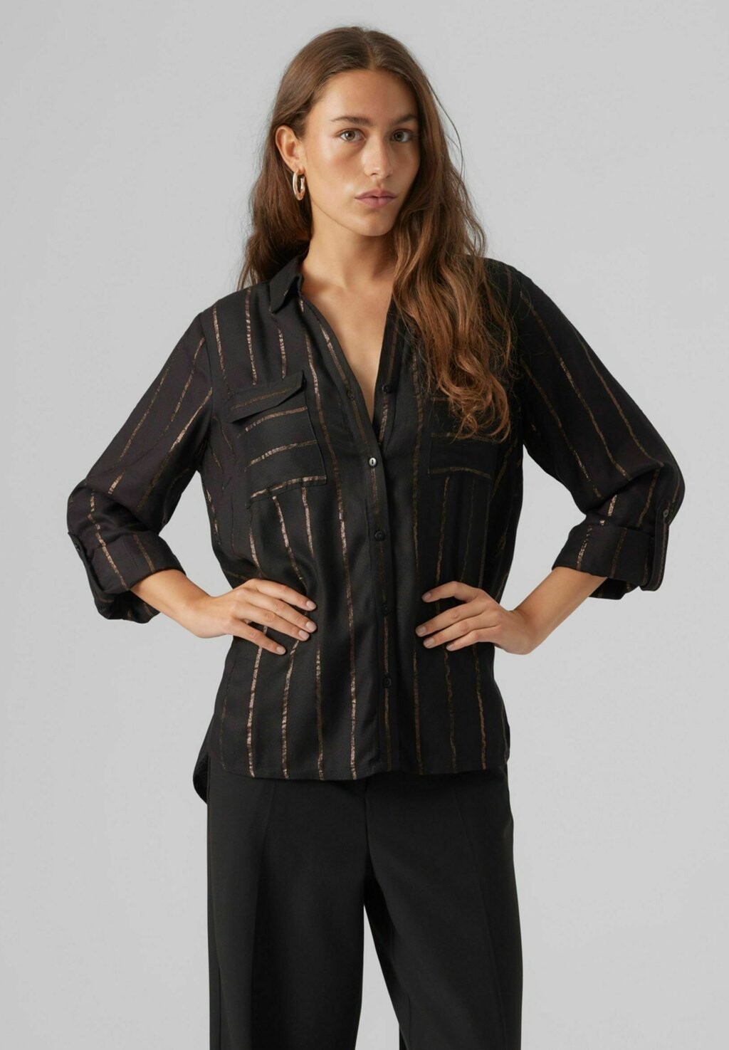 

Рубашка Vero Moda, черный