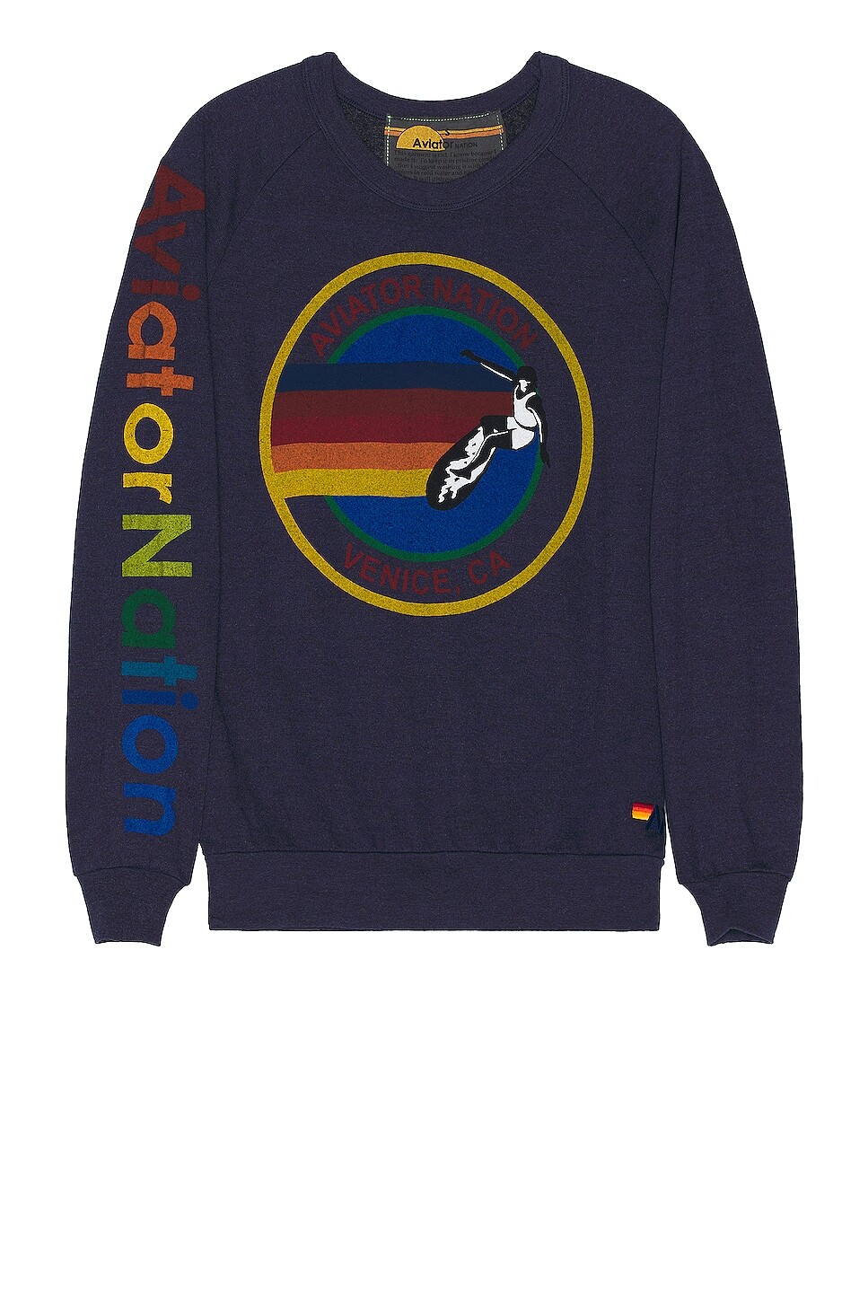 

Толстовка Aviator Nation Crew, темно-синий