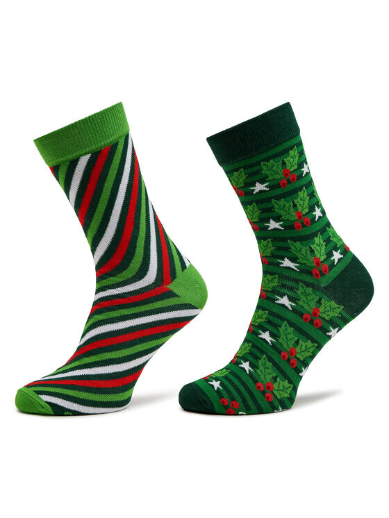 

Комплект высоких женских носков Rainbow Socks, мультиколор