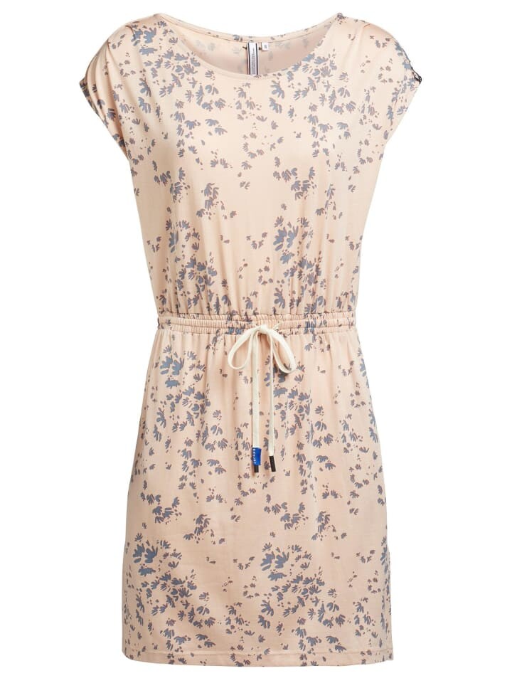 

Длинное платье Khujo SASSA FLOWER AOP, цвет pfirsich-blau geblümt