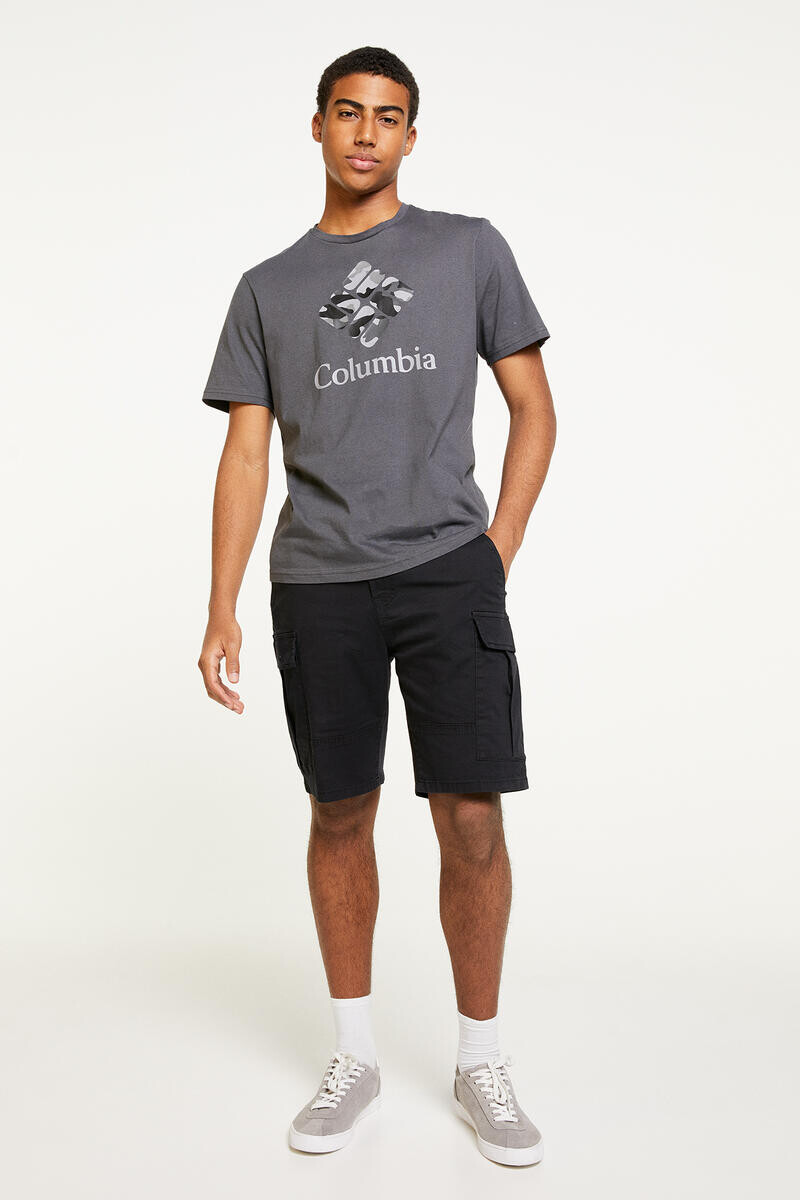 

Мужская футболка Columbia Rapid Ridge со спиной Columbia, светло-синий