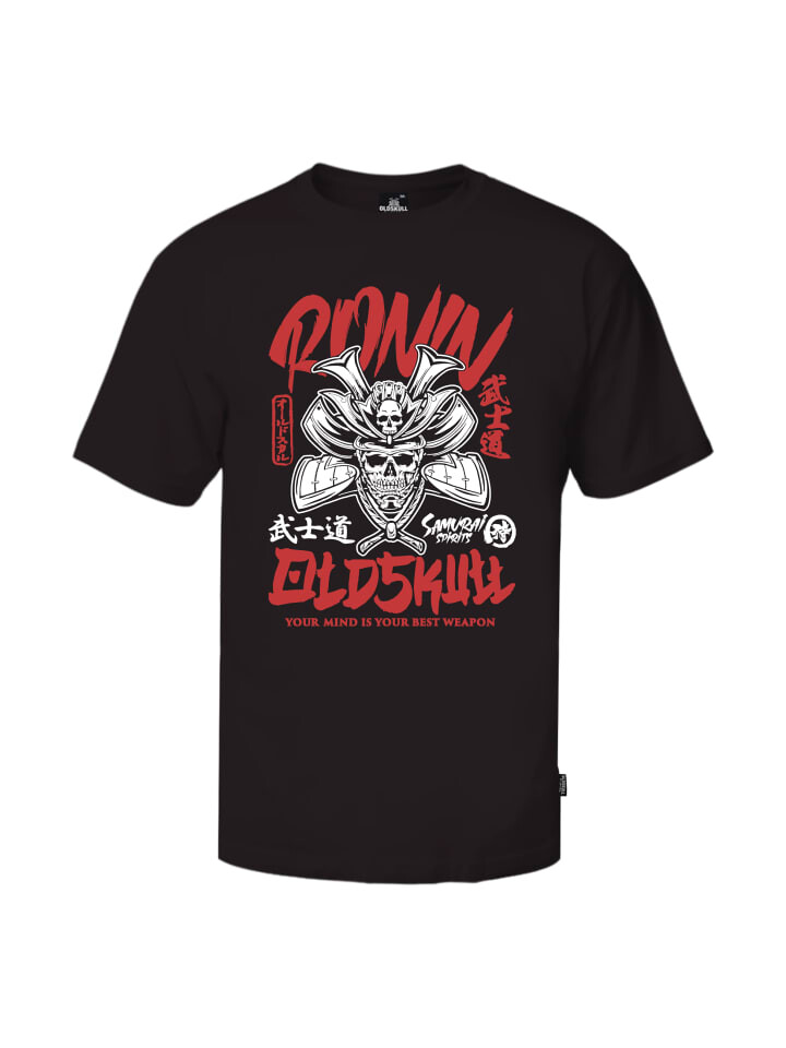 

Футболка OLDSKULL Asian Samuthai Vintage Logo Graphic, черный