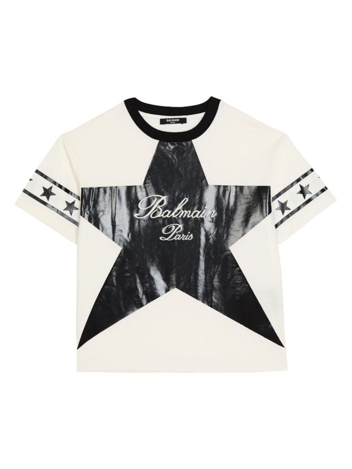 

Balmain Kids футболка с принтом, белый