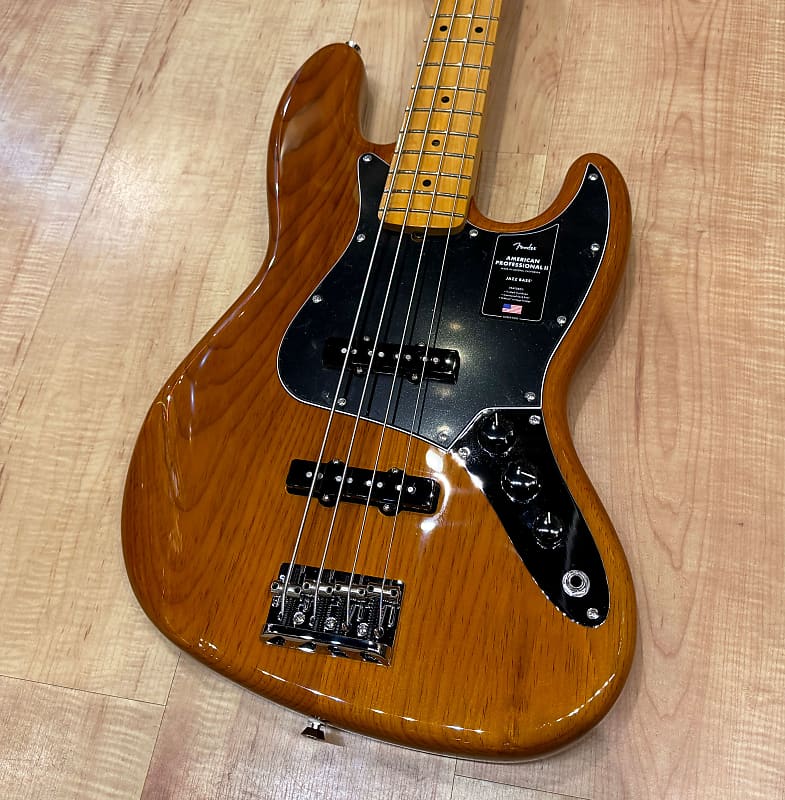 Басс гитара Fender American Professional II Jazz Bass 2023 Roasted Pine Natural