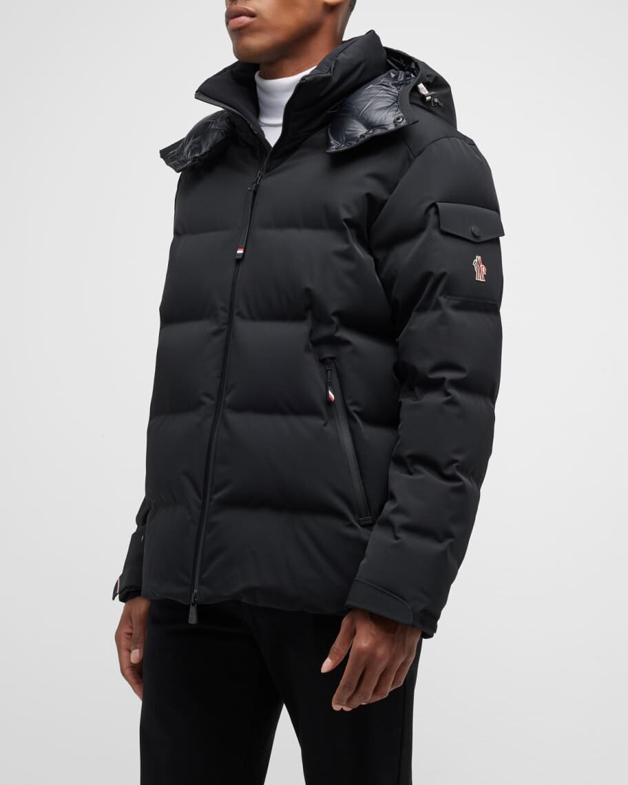 

Мужская пуховая куртка Montgetech Moncler Grenoble, Черный, Мужская пуховая куртка Montgetech Moncler Grenoble