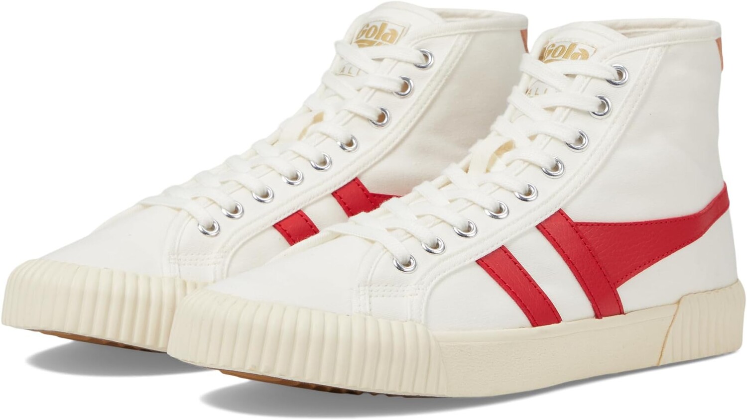 

Кроссовки Rally High Gola, цвет Off-White/Red/Apricot, Белый