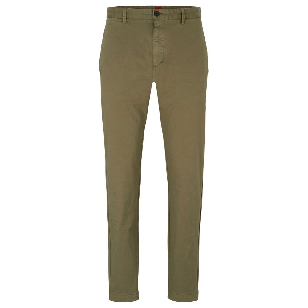 

Брюки HUGO David 10225025 Chino, зеленый