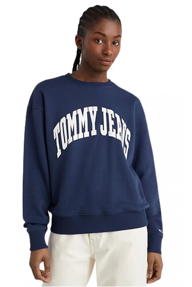 

Толстовка Tommy Jeans Relaxed College 1, синий