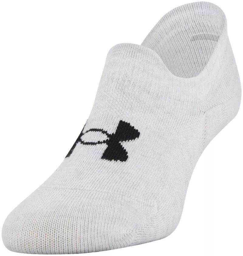 

Женские носки Under Armour Essential Ultra Low Tab — 6 шт., белый