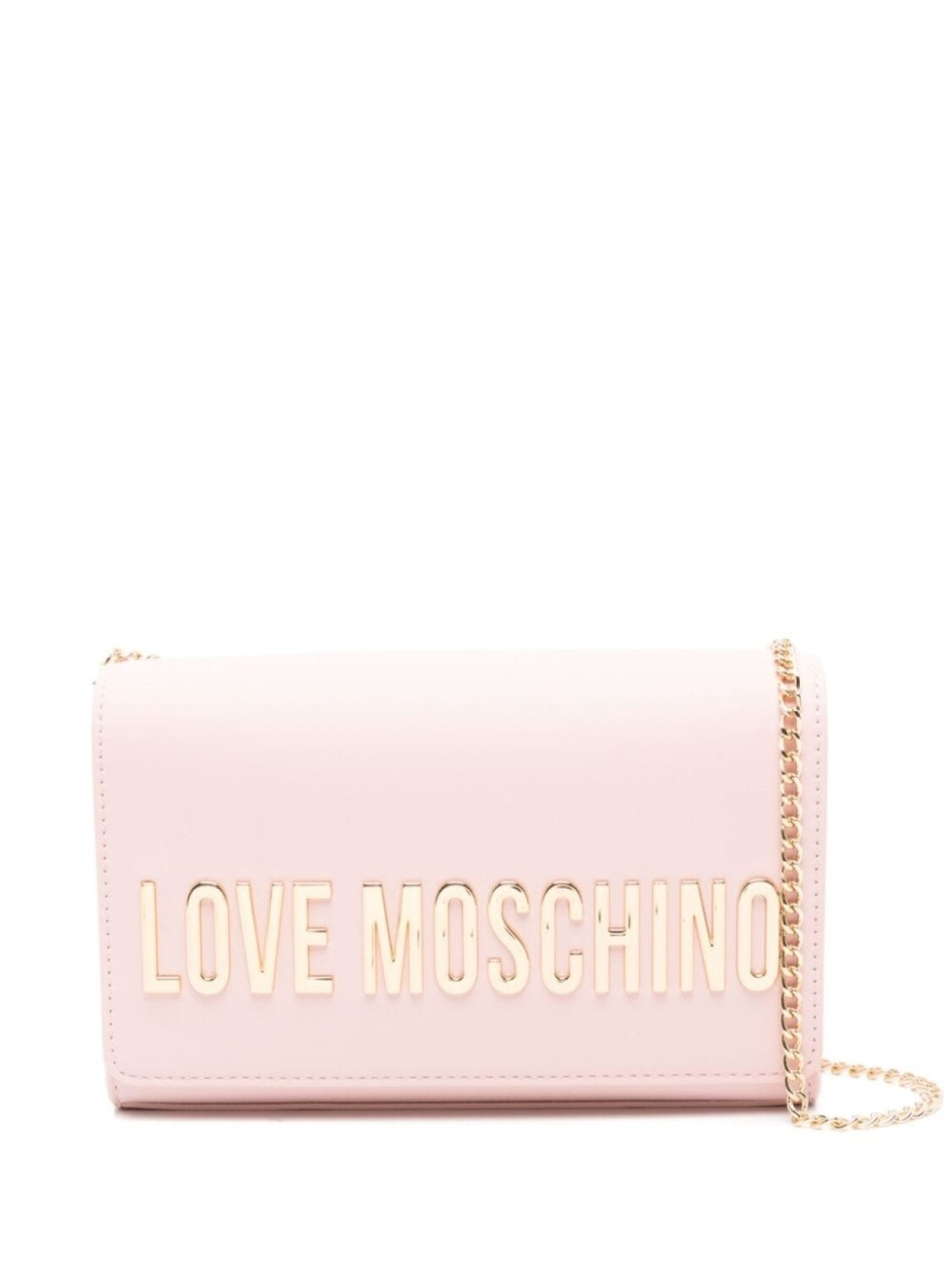 

Love Moschino сумка через плечо с логотипом, розовый
