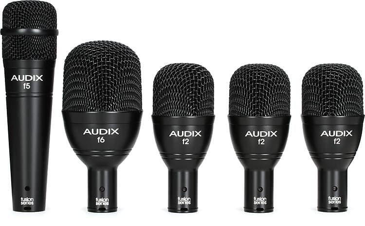 Комплект барабанных микрофонов Audix FP5 Drum Mic Pack инструментальные микрофоны audix fp5