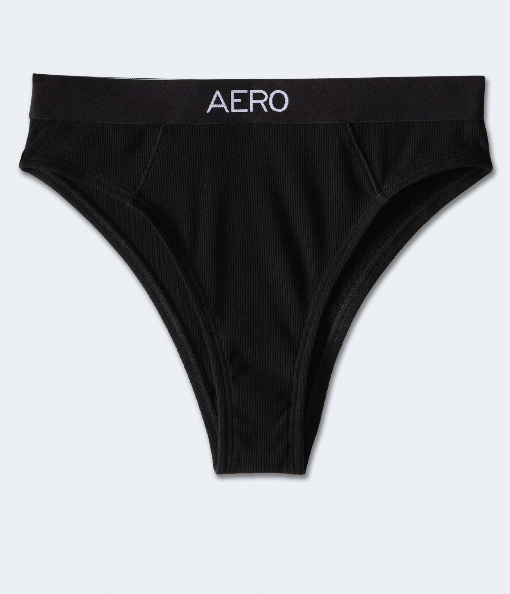 Высокие брюки с логотипом Cheeky Aeropostale, черный 12storeez футболка в мужском стиле темно серый