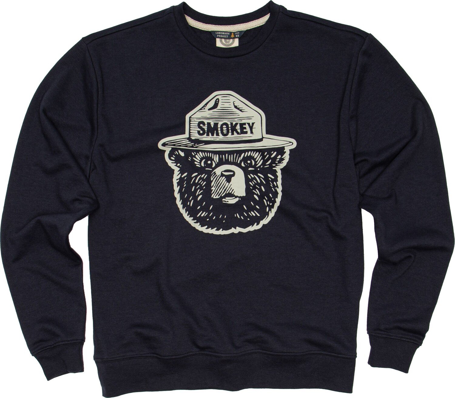

Толстовка с логотипом Smokey The Landmark Project, синий