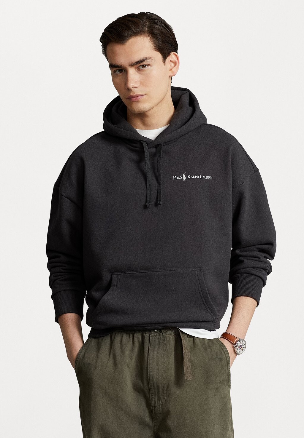 

Толстовка HOOD LONG SLEEVE Polo Ralph Lauren, цвет faded black