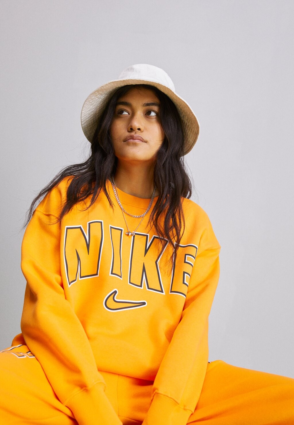 

Толстовка Nike Crew, яркий мандарин