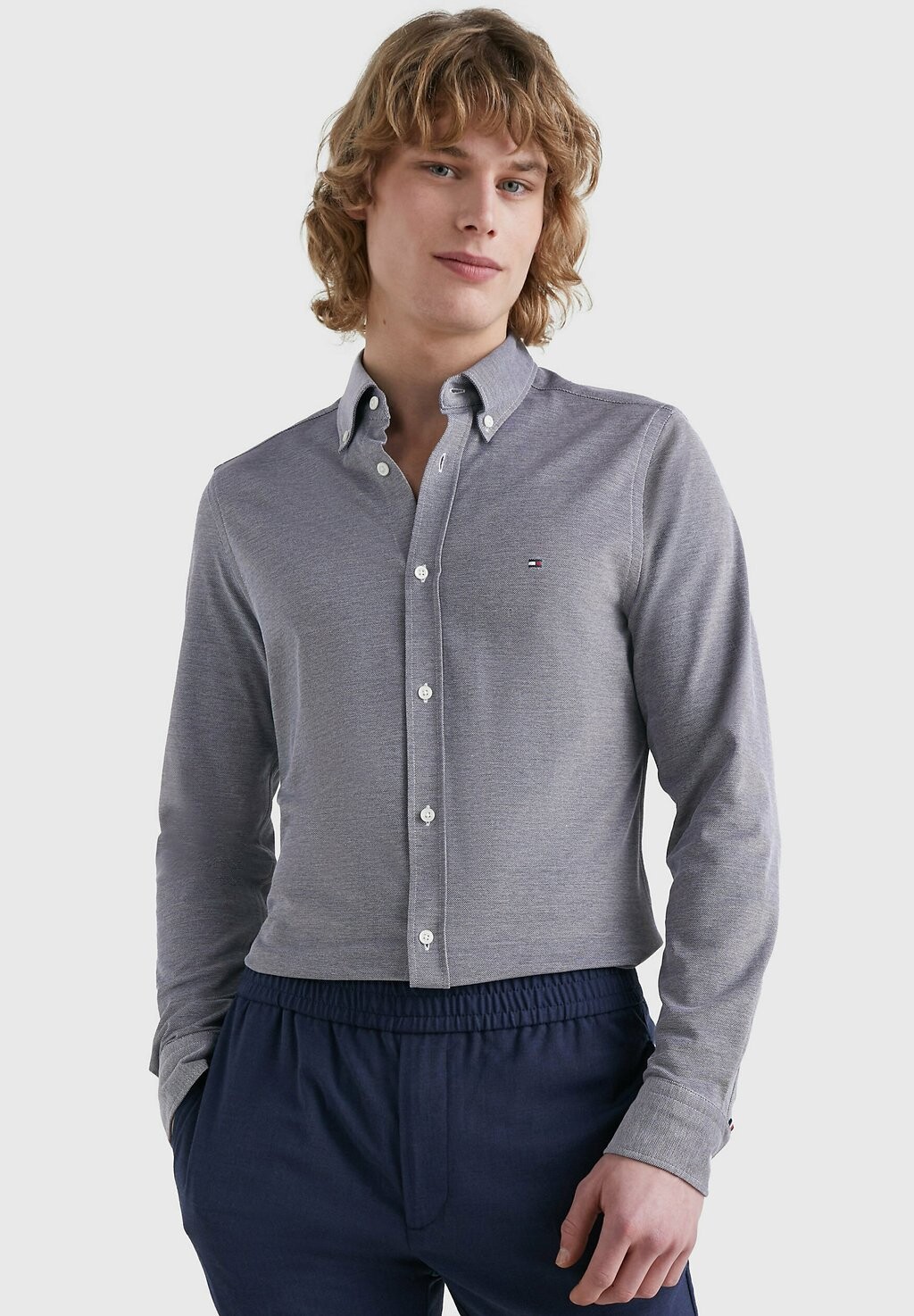 

Рубашка COLLECTION FIT Tommy Hilfiger, темно-синий карбон