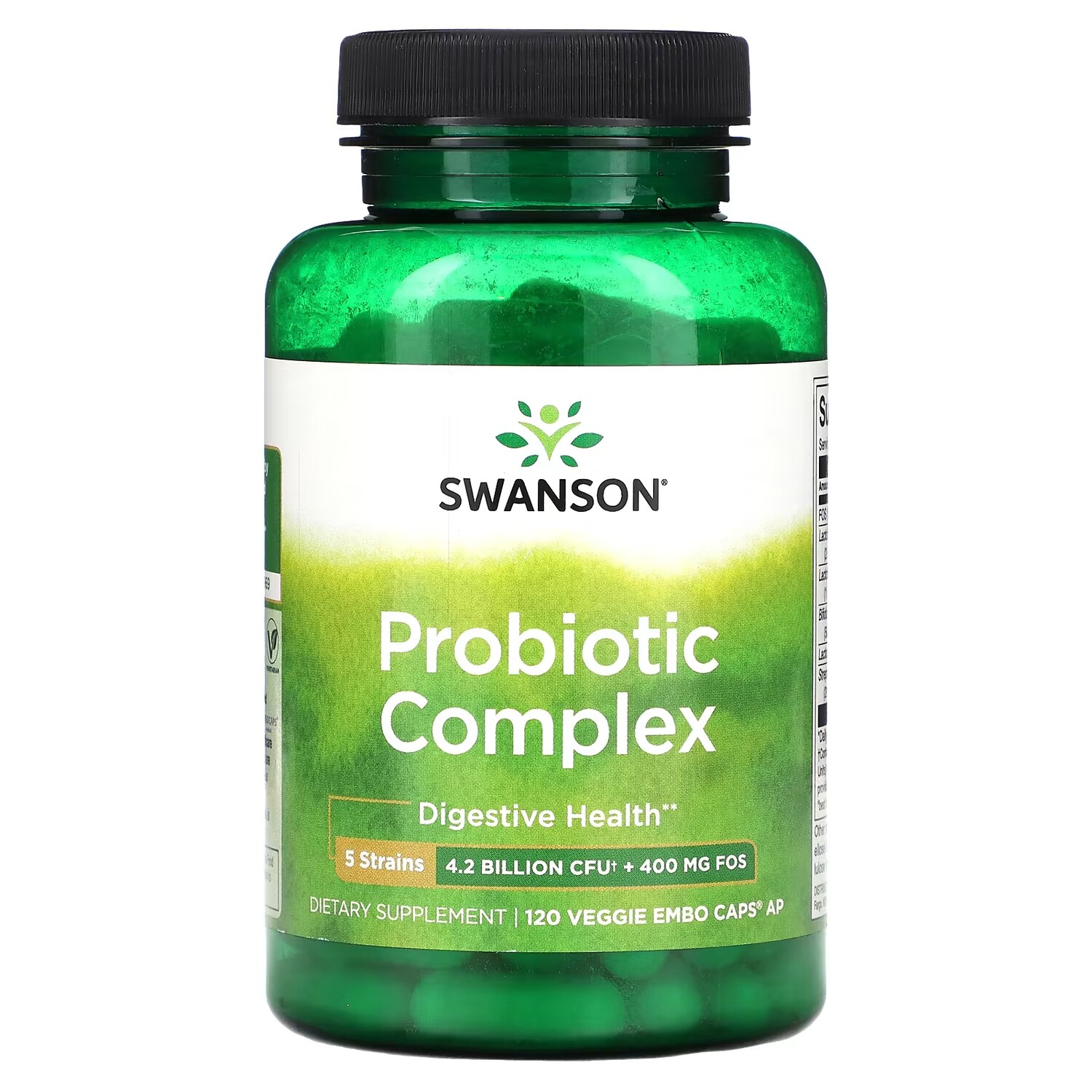 

Пищевая добавка Swanson Probiotic Complex, 120 капсул