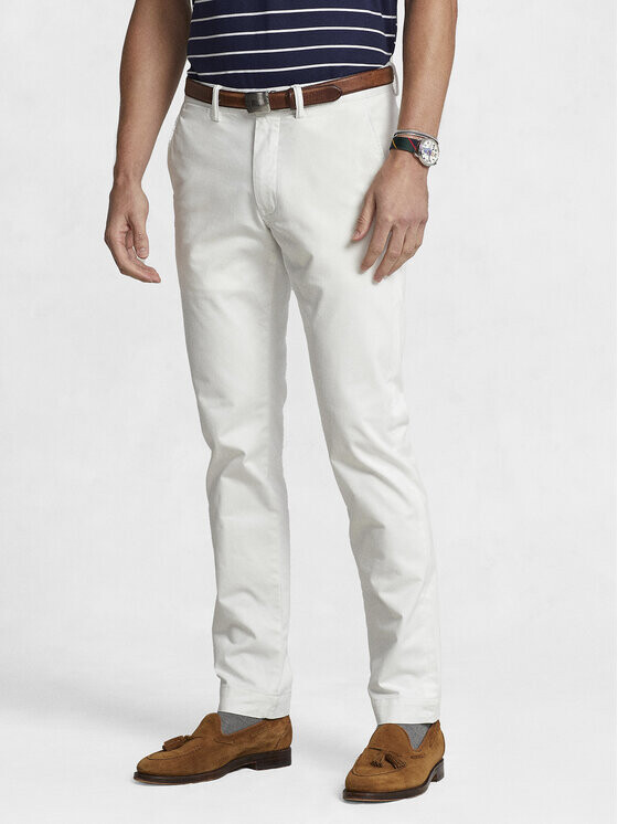 

Узкие брюки чиносы Polo Ralph Lauren, белый