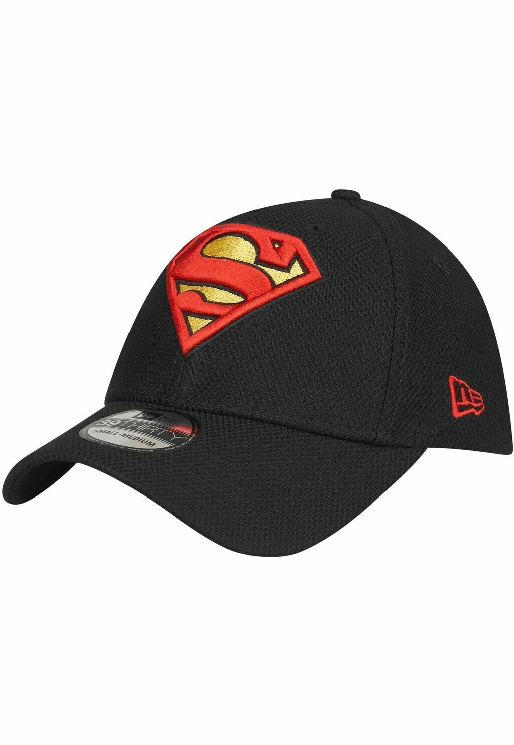 

Бейсболка 39THIRTY STRETCH DIAMOND TECH SUPERMAN New Era, цвет black
