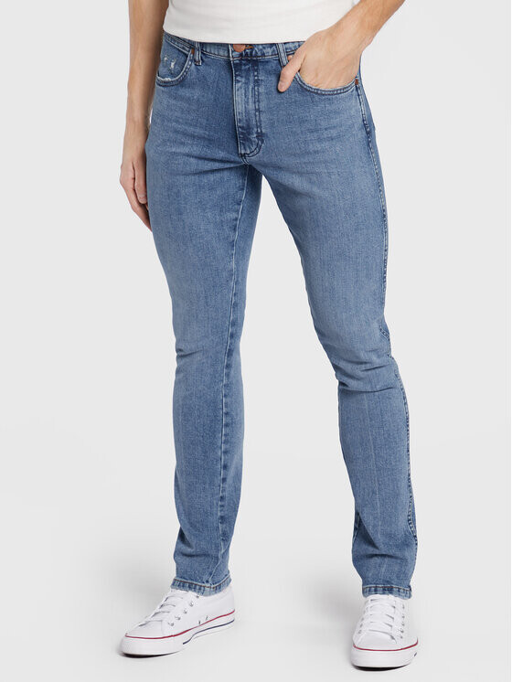 

Джинсы узкого кроя Wrangler, синий
